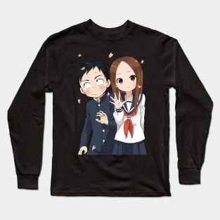 Takagi x Nishikata Karakai Jozu No Takagi San Long Sleeve T-Shirt